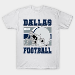 Dallas Retro Football T-Shirt